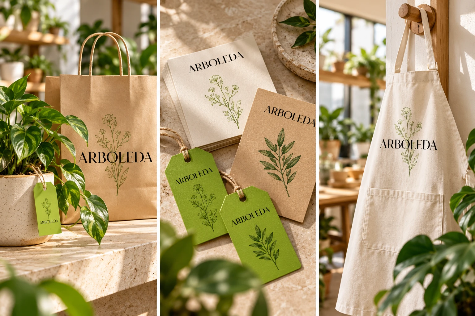 Arboleda botanical packaging concept
