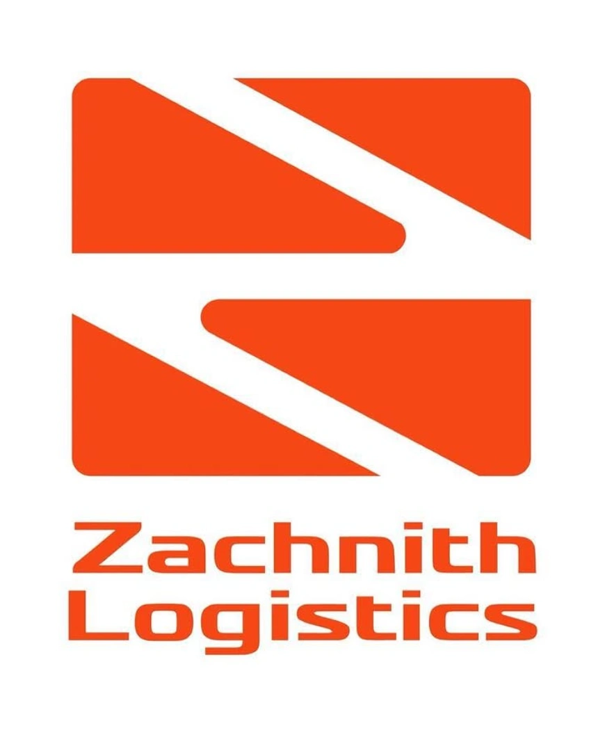 Original orange Zachnith Logistics logo with its directional Z symbol